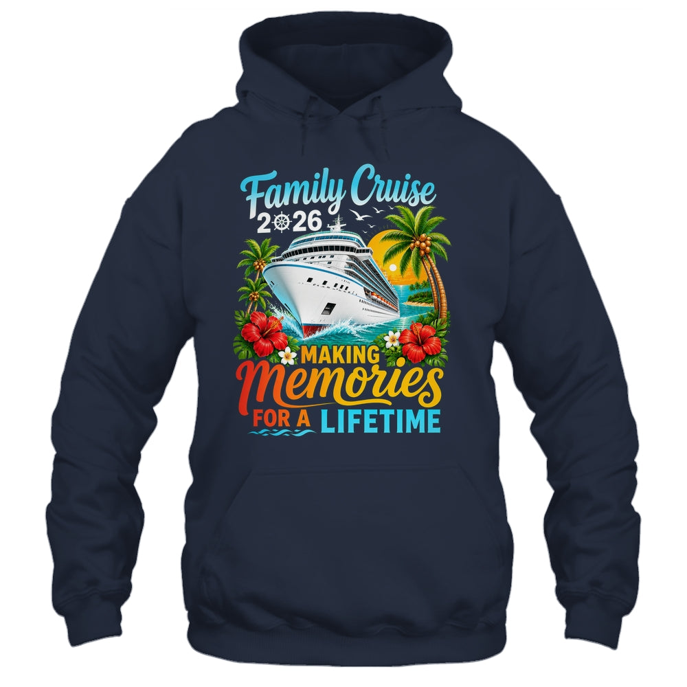Family Cruise 2026 Family Matching Vacation Summer Trip Shirt & Tank Top | teecentury