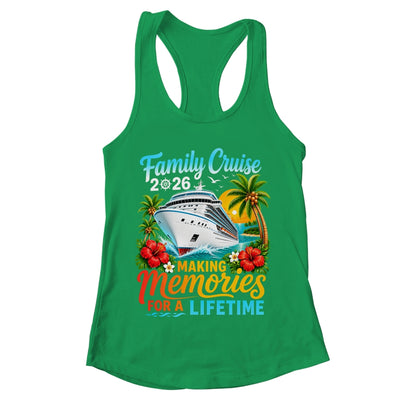 Family Cruise 2026 Family Matching Vacation Summer Trip Shirt & Tank Top | teecentury