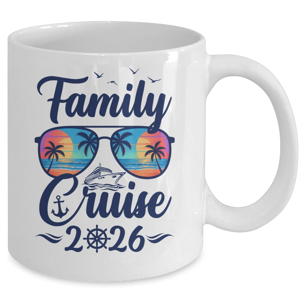 Family Cruise 2026 Family Vacation Matching Group Trip Mug | teecentury