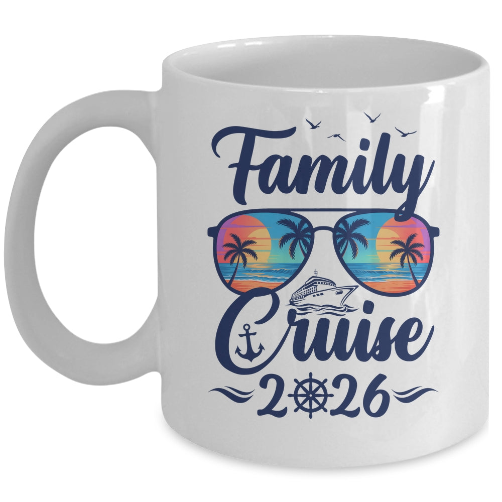 Family Cruise 2026 Family Vacation Matching Group Trip Mug | teecentury