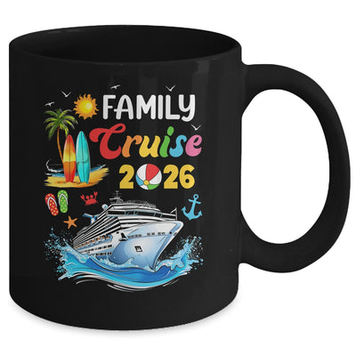Family Cruise 2026 Summer Vacation Cruise Family Matching Mug | teecentury