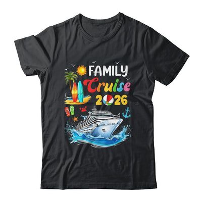 Family Cruise 2026 Summer Vacation Cruise Family Matching Shirt & Tank Top | teecentury