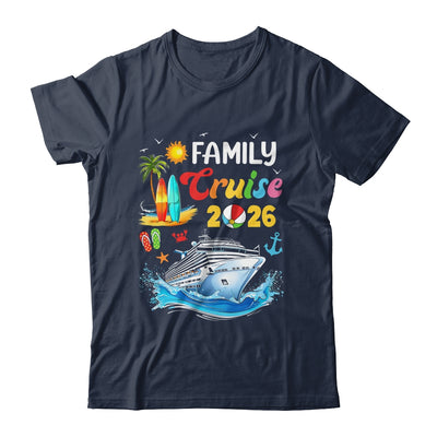 Family Cruise 2026 Summer Vacation Cruise Family Matching Shirt & Tank Top | teecentury