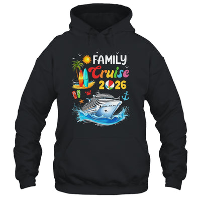 Family Cruise 2026 Summer Vacation Cruise Family Matching Shirt & Tank Top | teecentury