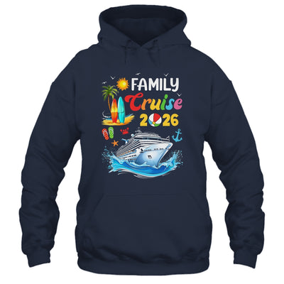 Family Cruise 2026 Summer Vacation Cruise Family Matching Shirt & Tank Top | teecentury