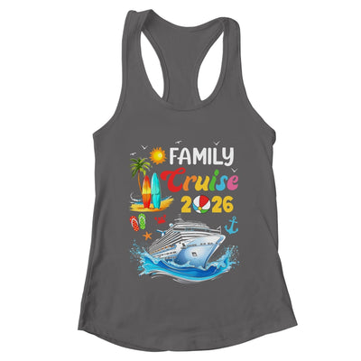 Family Cruise 2026 Summer Vacation Cruise Family Matching Shirt & Tank Top | teecentury