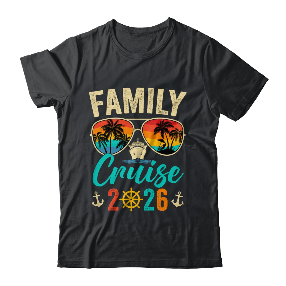 Family Cruise 2026 Summer Vacation Matching Family Cruise Shirt & Tank Top | teecentury