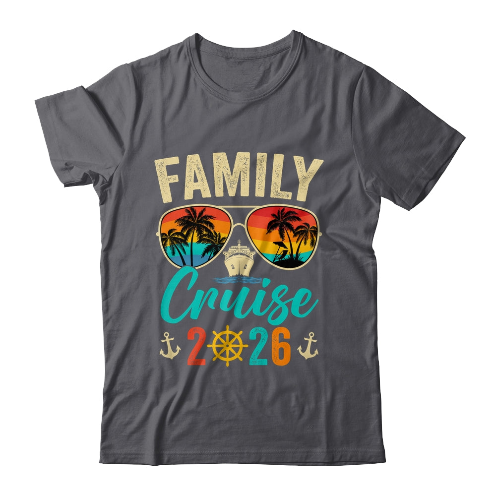 Family Cruise 2026 Summer Vacation Matching Family Cruise Shirt & Tank Top | teecentury