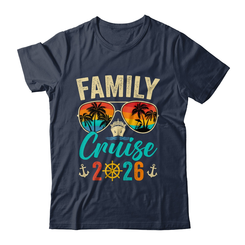 Family Cruise 2026 Summer Vacation Matching Family Cruise Shirt & Tank Top | teecentury