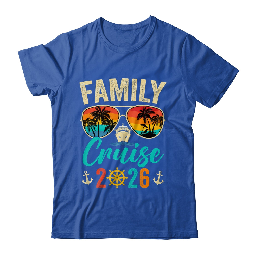 Family Cruise 2026 Summer Vacation Matching Family Cruise Shirt & Tank Top | teecentury