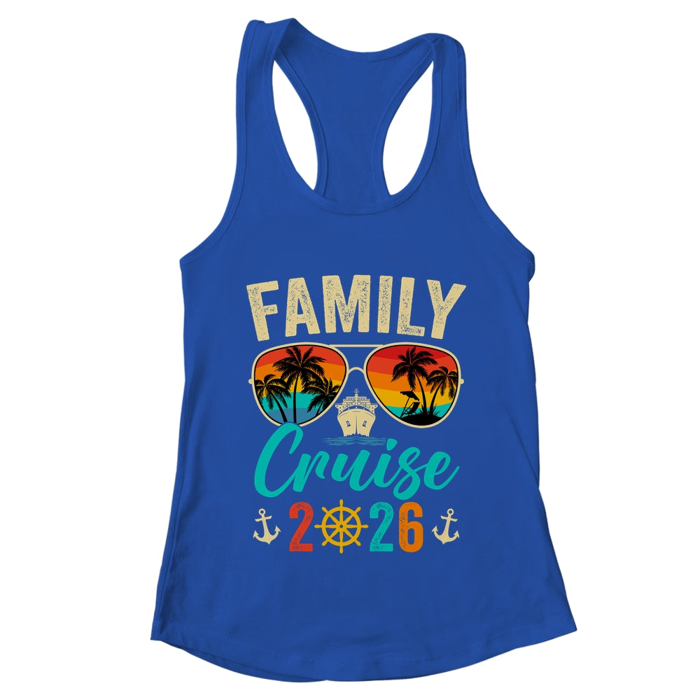 Family Cruise 2026 Summer Vacation Matching Family Cruise Shirt & Tank Top | teecentury