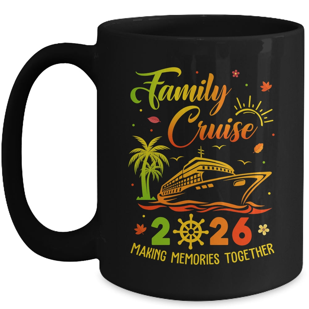 Family Cruise 2026 Thanksgiving Autumn Cruise Squad Mug | teecentury