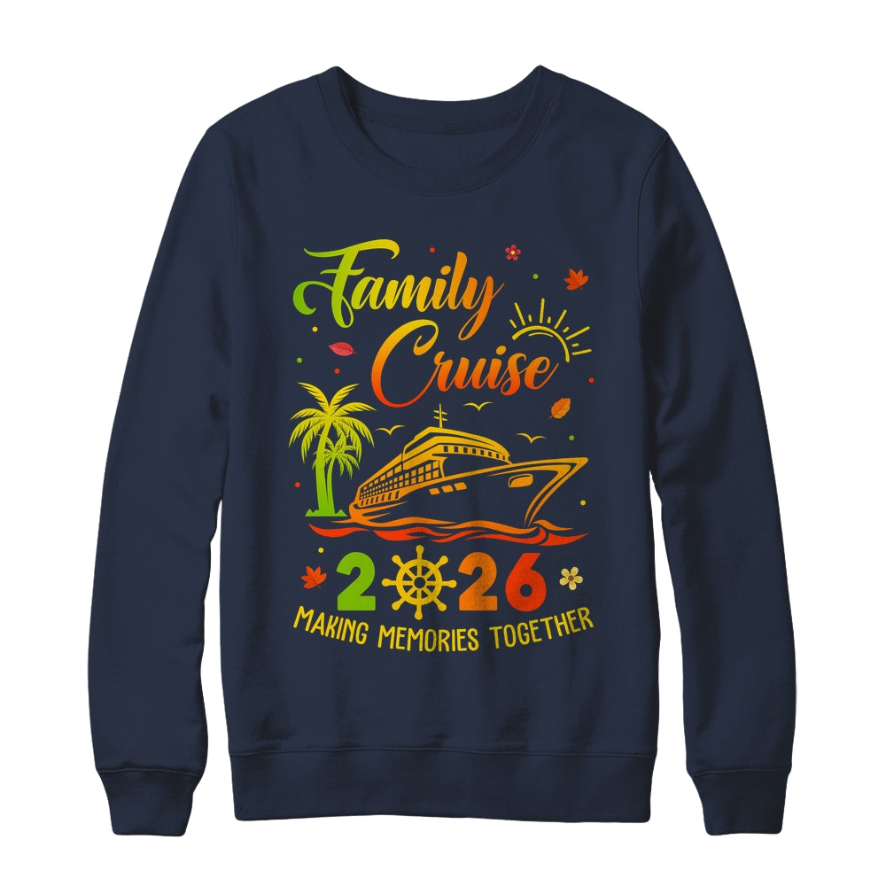 Family Cruise 2026 Thanksgiving Autumn Cruise Squad Shirt & Sweatshirt | teecentury