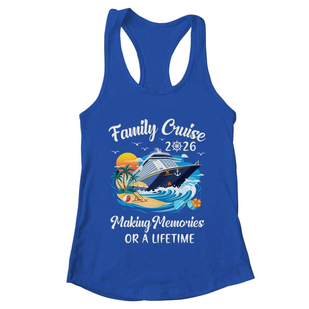 Family Cruise 2026 Vacation Family Reunion Cruise Ship Party Shirt & Tank Top | teecentury
