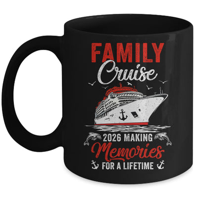 Family Cruise 2026 Vacation Family Trip Funny Party Mug | teecentury