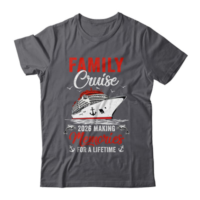 Family Cruise 2026 Vacation Family Trip Funny Party Shirt & Tank Top | teecentury