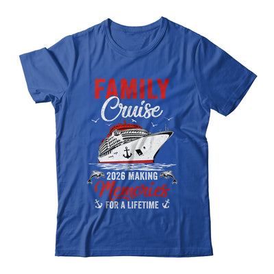 Family Cruise 2026 Vacation Family Trip Funny Party Shirt & Tank Top | teecentury