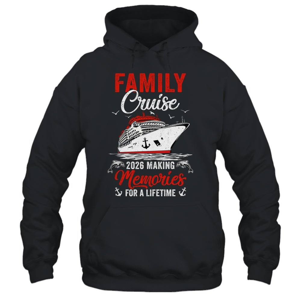 Family Cruise 2026 Vacation Family Trip Funny Party Shirt & Tank Top | teecentury