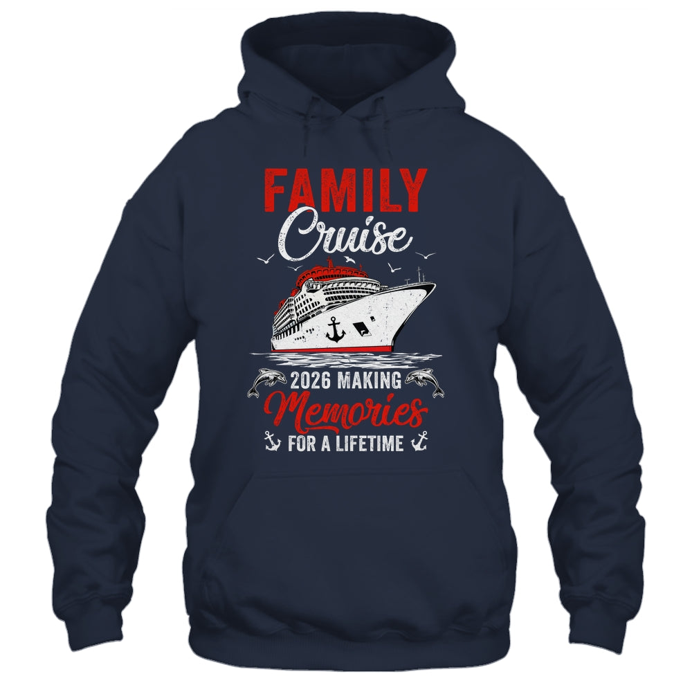 Family Cruise 2026 Vacation Family Trip Funny Party Shirt & Tank Top | teecentury