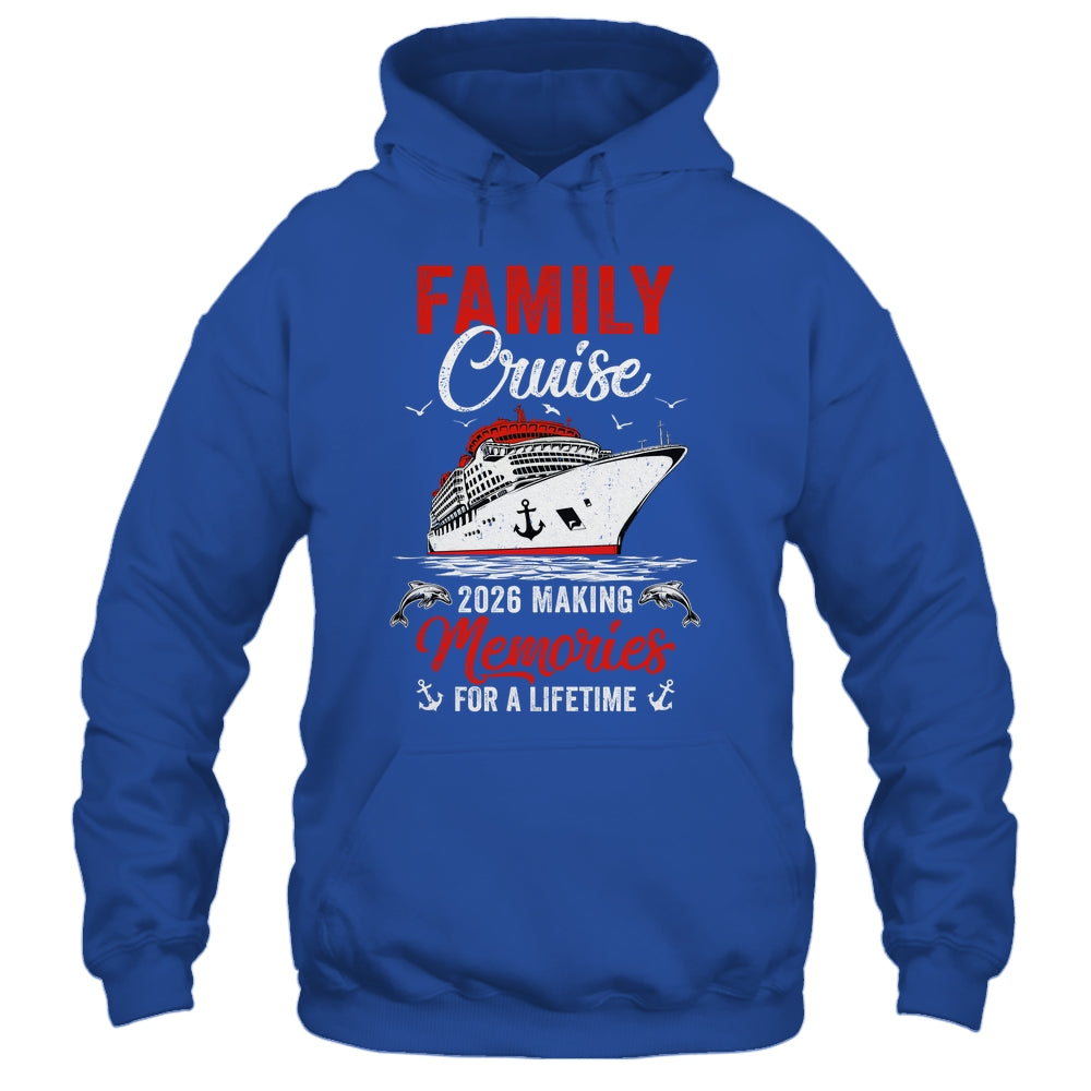 Family Cruise 2026 Vacation Family Trip Funny Party Shirt & Tank Top | teecentury