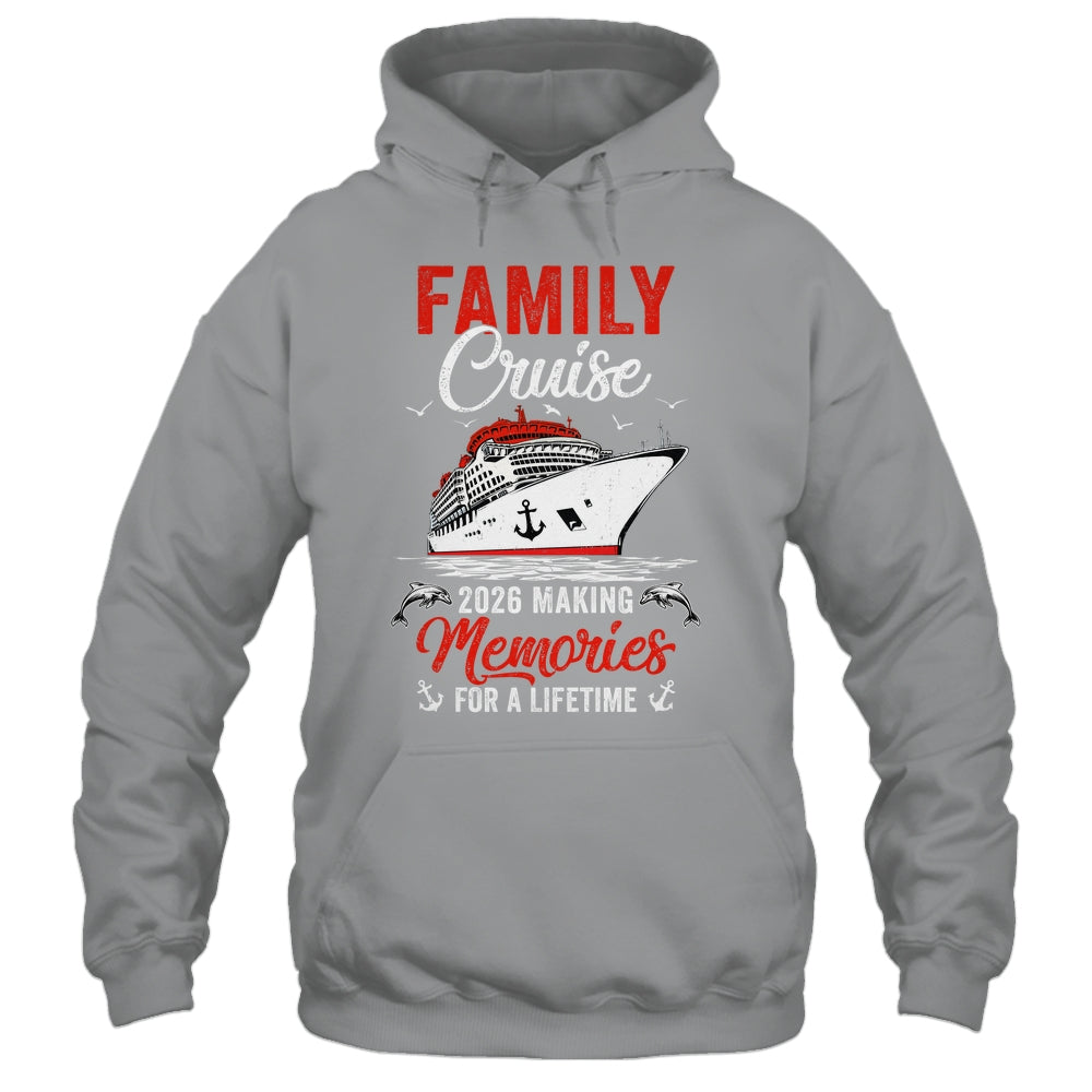 Family Cruise 2026 Vacation Family Trip Funny Party Shirt & Tank Top | teecentury