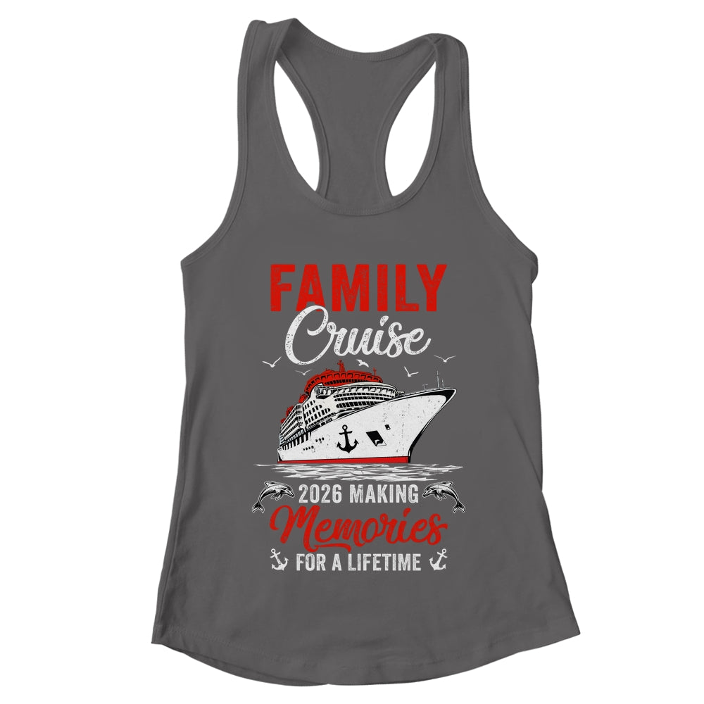 Family Cruise 2026 Vacation Family Trip Funny Party Shirt & Tank Top | teecentury