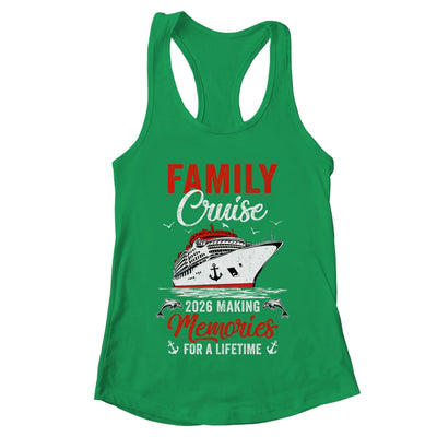 Family Cruise 2026 Vacation Family Trip Funny Party Shirt & Tank Top | teecentury