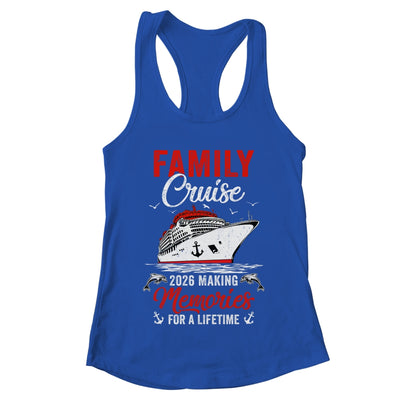 Family Cruise 2026 Vacation Family Trip Funny Party Shirt & Tank Top | teecentury