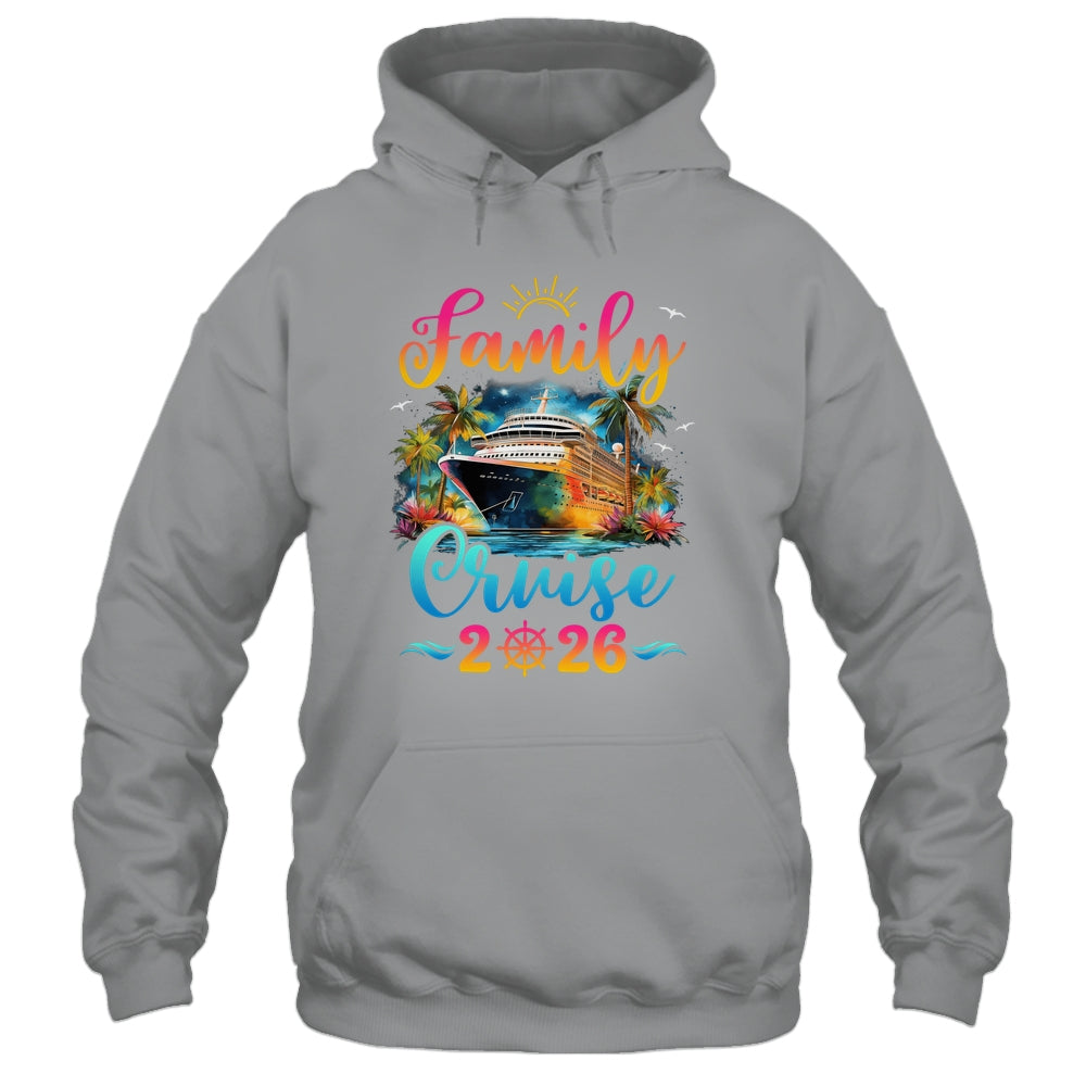Family Cruise 2026 Vacation Trip Matching Summer Together Shirt & Tank Top | teecentury
