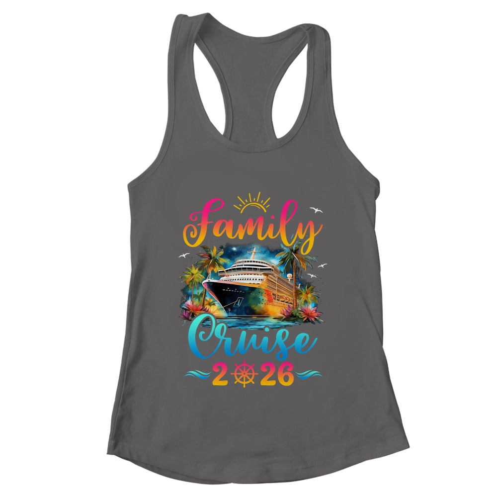 Family Cruise 2026 Vacation Trip Matching Summer Together Shirt & Tank Top | teecentury