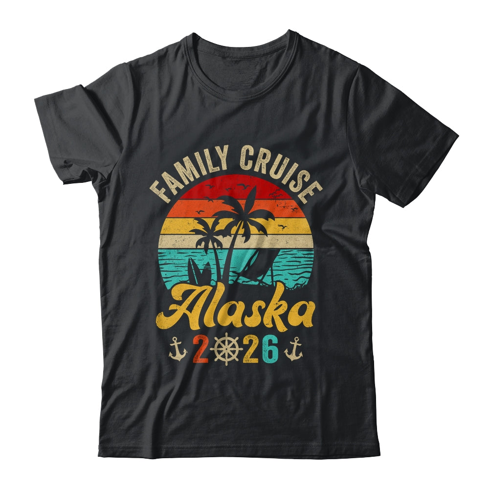 Family Cruise Alaska 2026 Summer Matching Vacation Shirt & Hoodie | teecentury