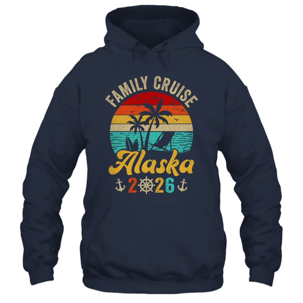 Family Cruise Alaska 2026 Summer Matching Vacation Shirt & Hoodie | teecentury