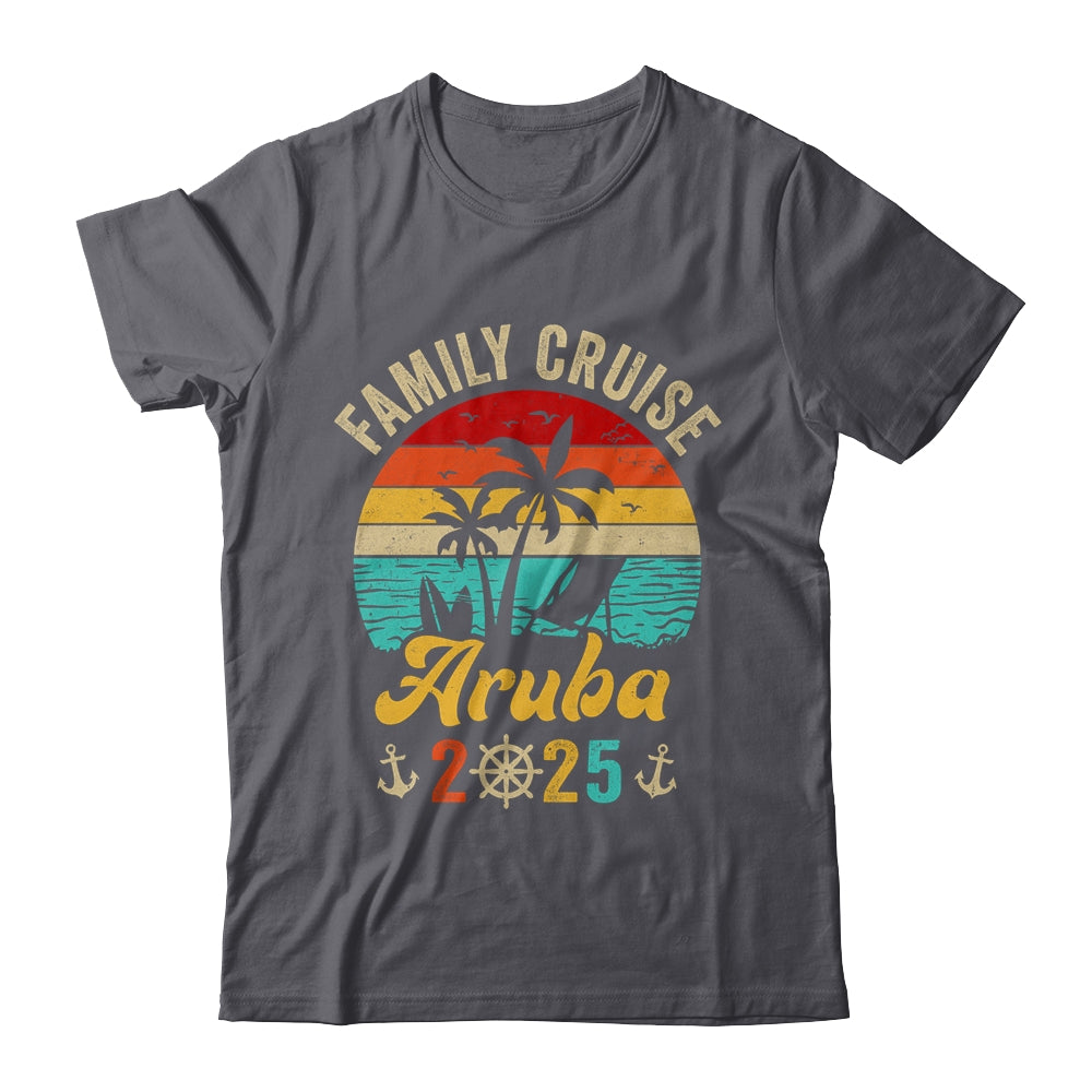 Family Cruise Aruba 2025 Summer Matching Vacation Shirt & Tank Top | teecentury