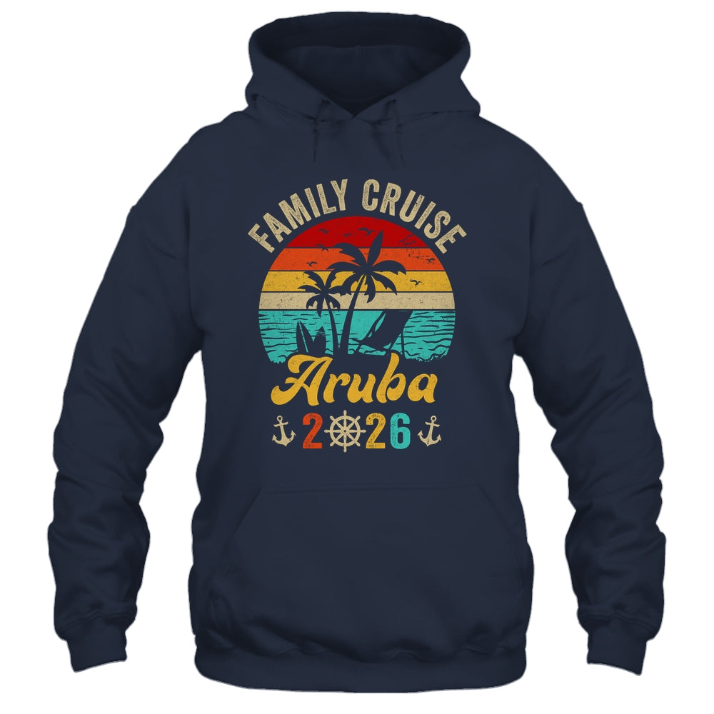 Family Cruise Aruba 2026 Summer Matching Vacation Shirt & Tank Top | teecentury