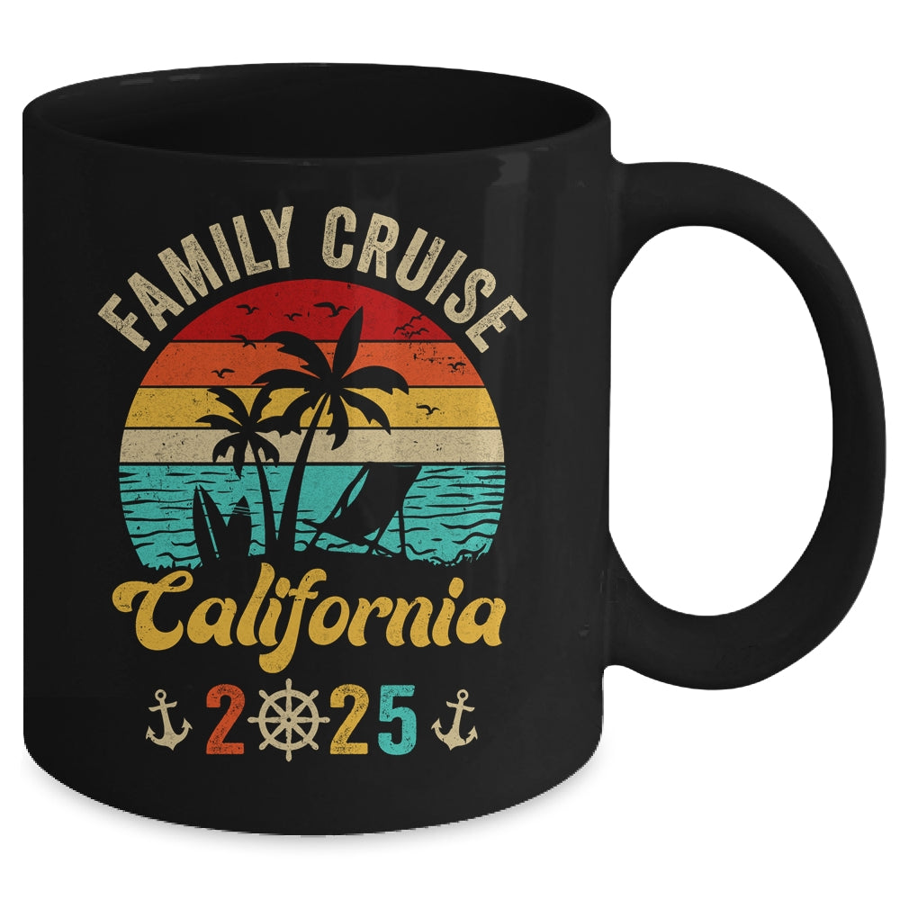 Family Cruise California 2025 Summer Matching Vacation Mug | teecentury