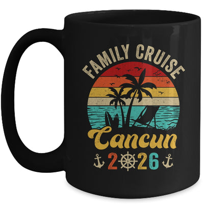 Family Cruise Cancun 2026 Summer Matching Vacation Mug | teecentury