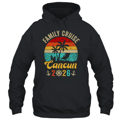 Family Cruise Cancun 2026 Summer Matching Vacation Shirt & Tank Top | teecentury