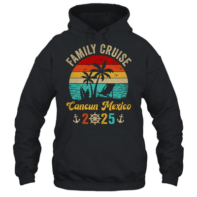 Family Cruise Cancun Mexico 2025 Summer Matching Vacation Shirt & Tank Top | teecentury