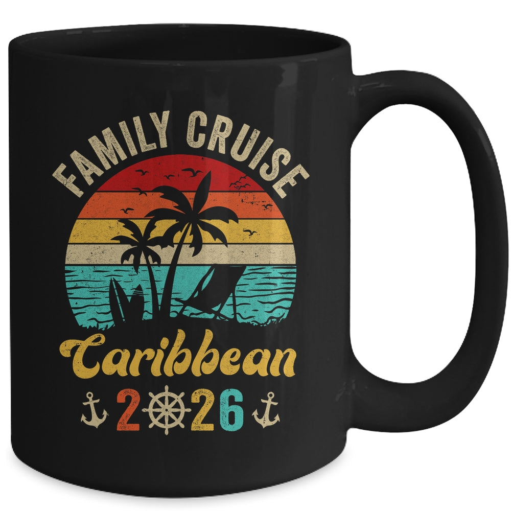 Family Cruise Caribbean 2026 Summer Matching Vacation Mug | teecentury