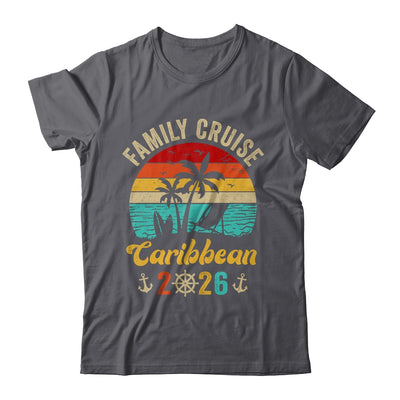 Family Cruise Caribbean 2026 Summer Matching Vacation Shirt & Tank Top | teecentury