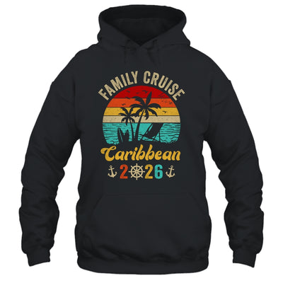 Family Cruise Caribbean 2026 Summer Matching Vacation Shirt & Tank Top | teecentury