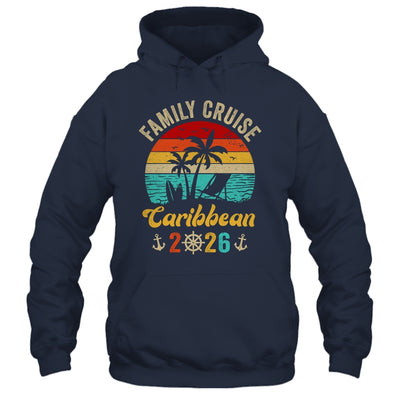 Family Cruise Caribbean 2026 Summer Matching Vacation Shirt & Tank Top | teecentury