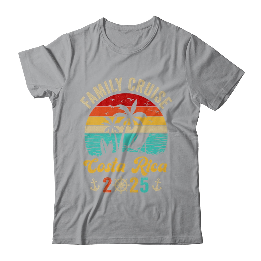 Family Cruise Costa Rica 2025 Summer Matching Vacation Shirt & Tank Top | teecentury