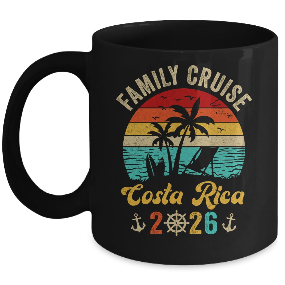 Family Cruise Costa Rica 2026 Summer Matching Vacation Mug | teecentury