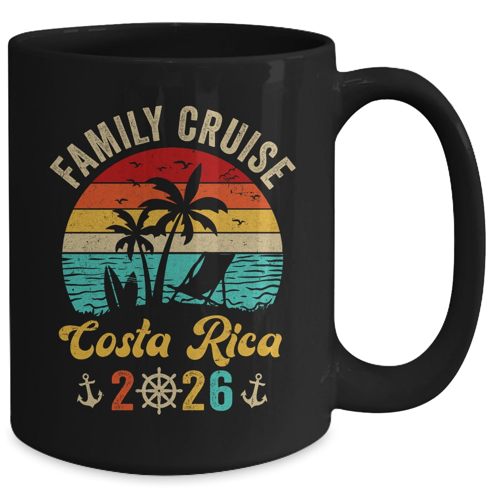 Family Cruise Costa Rica 2026 Summer Matching Vacation Mug | teecentury