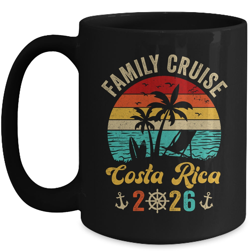 Family Cruise Costa Rica 2026 Summer Matching Vacation Mug | teecentury