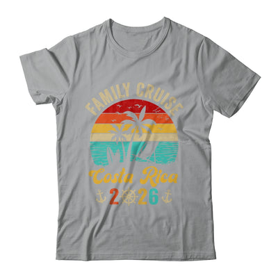 Family Cruise Costa Rica 2026 Summer Matching Vacation Shirt & Tank Top | teecentury