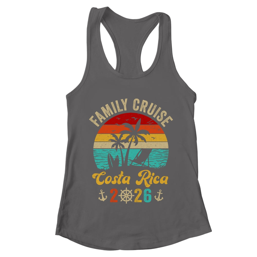 Family Cruise Costa Rica 2026 Summer Matching Vacation Shirt & Tank Top | teecentury