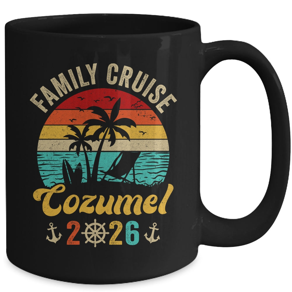 Family Cruise Cozumel 2026 Summer Matching Vacation Mug | teecentury