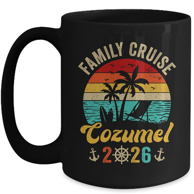 Family Cruise Cozumel 2026 Summer Matching Vacation Mug | teecentury